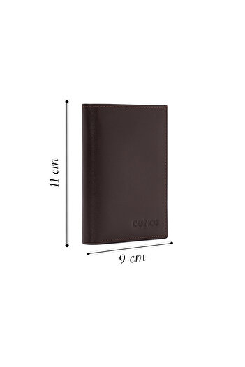Derimod Men's Brown Leather Wallet 000A2D306818