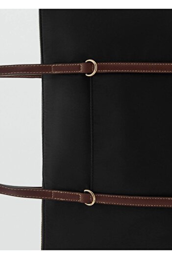 MANGO Woman Çift saplı shopper çanta