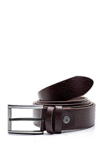Derimod Men's Brown Leather Belt 000A2D12043Ft