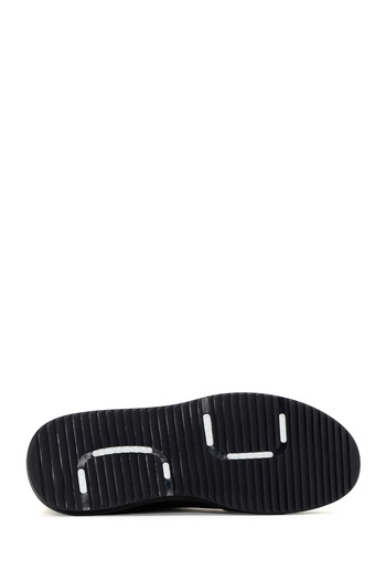 Derimod Erkek Siyah Bağcıklı Deri Sneaker 24SFD641914