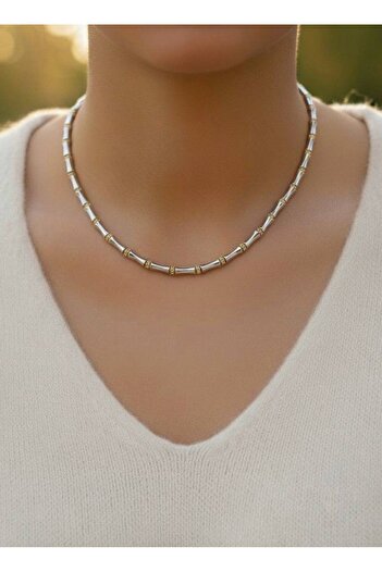 Alexis Carrel Women's Vintage Double Color Necklace
