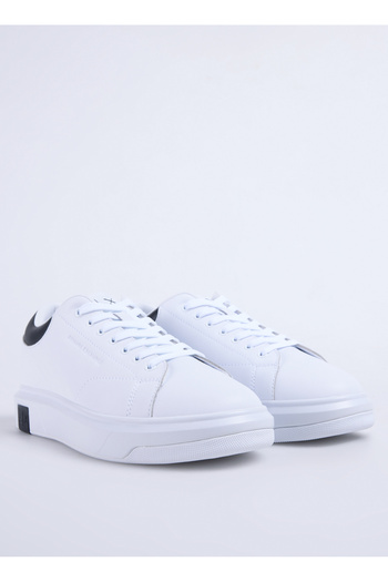 Armani Exchange Genuine Leather Sneaker Shoes with Logo Men's SHOES XUX123 XV534 K488
