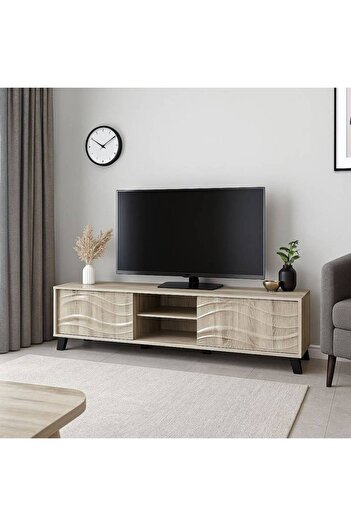 Al Saada Home وحدة تليفزيون - 180×40×45 سم - خشب