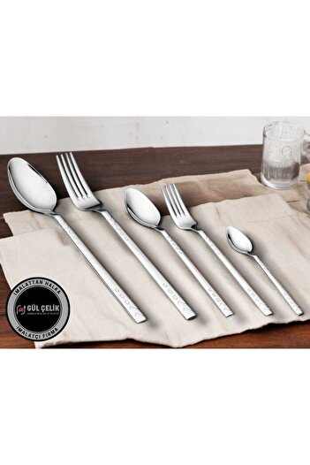 KAVEH Cutlery Set 12 Persons 60 Pieces Bead Model 18/0 Quality