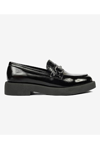 Greyder 72133 Zn Urban Шкіряні комфортні повсякденні оксфорди для жінок ЧОРНИЙ-РУГАН
