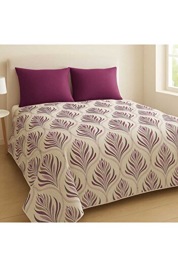 Madame Home Pike Double Bedspread Set Suitable for Daily Use, Gift and Dowry Tulip