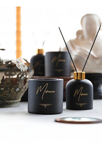 Fiolas Organik Çıralı Kokulu Mum - Organic Woodwick Candle Nomad Monaco