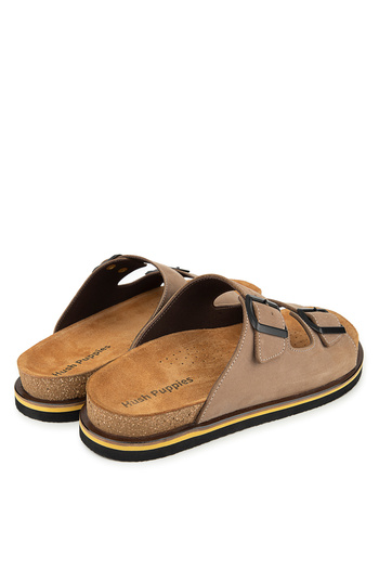 Hush Puppies Ανδρικές δερμάτινες παντόφλες Kum Brasa