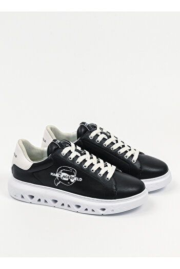 Karl Lagerfeld Siyah Erkek Sneaker KAPRI KITE Outline NFT