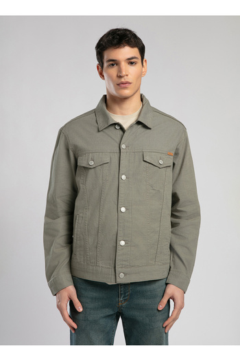 Lee Cooper Regular Fit Khaki Men's Jacket 252 Lcm 231002 Puebla Nd Khaki