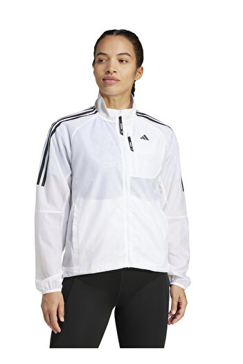 adidas Own The Run Kadın Beyaz Ceket (JD7755)