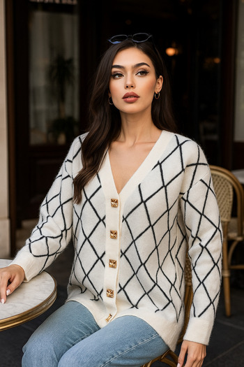 DAMGA Collection Women's Clothing Yumoş Knitwear Cardigan