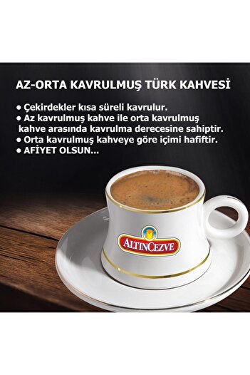 Altıncezve Günlük Taze Çekilmiş Türk Kahvesi Tanışma Paketi 3x50 Gr