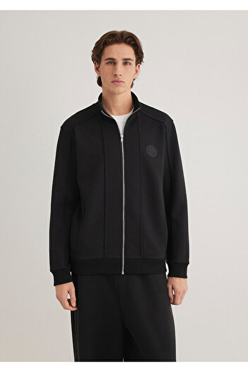 Mavi Pro Fermuarlı Siyah Sweatshirt 0S10354-71379