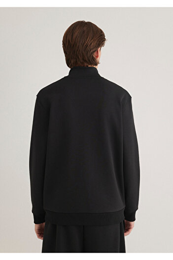 Mavi Pro Fermuarlı Siyah Sweatshirt 0S10354-71379