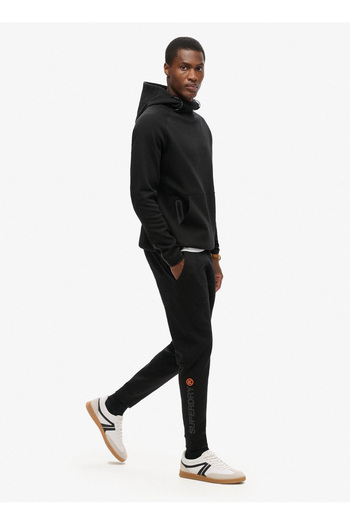 SUPERDRY Normal Siyah Erkek Eşofman Altı M7011143A02A_TECH LOGO TAPERED JOGG