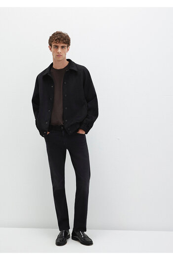 Mavi Marcus Black Dark Smoky Smoke Jean Trousers 0035187861