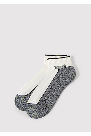 Mavi White Booties Socks 0911604-622