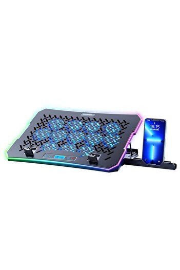 fun zone Portable Notebook Radiator Holder 2 Ultra Quiet Fans Height Adjustable Laptop Cooling Pad