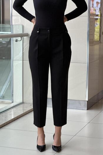 sentez giyim Sentez Sofia Corsage Trousers with Epaulettes