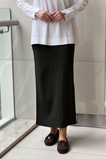 Nuss Mercerized Pencil Skirt