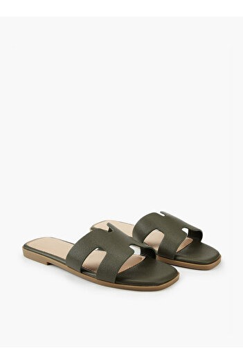 Flora Bella by Shoexpress Textured Slip-On Sandals