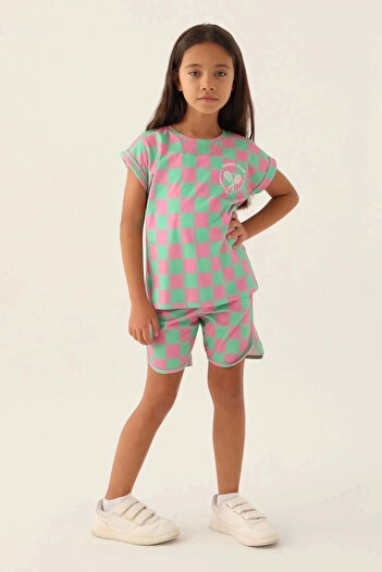 Rolypoly Girl shorts set - orchid