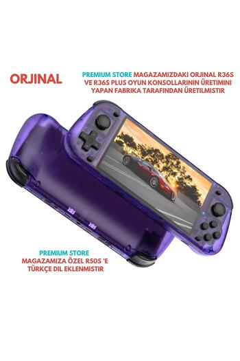 Prest R50s Oyun Konsolu El Atarisi Amber Elec İşletim Sistemi Türkçe Dil 128 Gb 21000 Oyun 5.1Inch Ekran