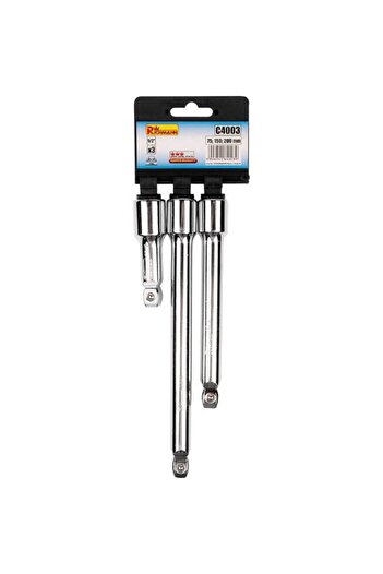 richmann Socket wrench extension, 1/2&#8243;, (set of 3 pieces),