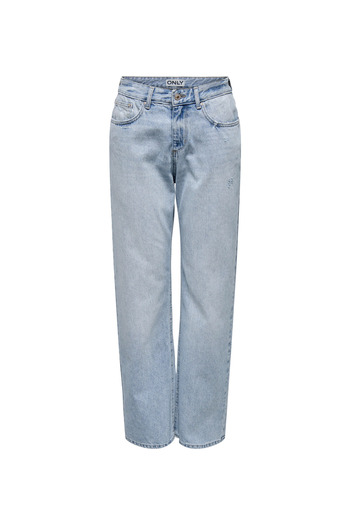 ONLY Onlella Mittlere Taille Gerade Cut Straight-Fit Jeans