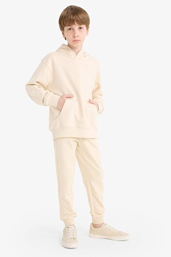 DeFacto Boys' School Jogger Sweatpants with Elastic Waist K8852A625Au