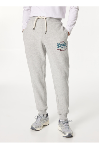 SUPERDRY Normal Gri Erkek Eşofman Altı M7011139AZUC_DUO VL GRAPHIC SLIM JO