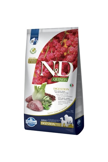 N&D N&D Quinoa Digestion Lamb, Fennel and Mint Dry Dog Food 7kg