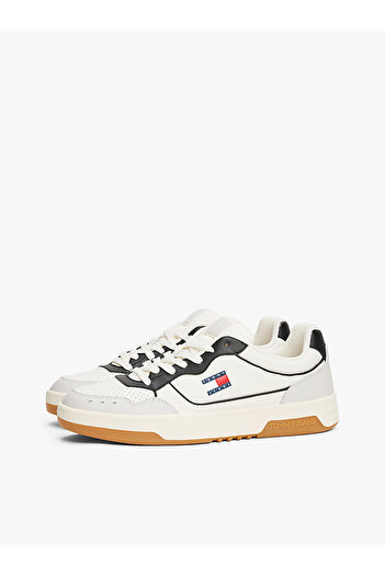 Tommy Hilfiger Erkek Beyaz Sneaker