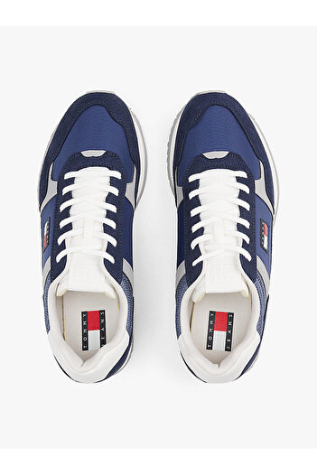 Tommy Hilfiger Erkek Mavi Sneaker