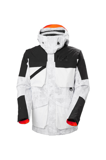 Helly Hansen Light Gray Men's Ski Jacket Hha.65977_Helly Hansen Ullr D Herit