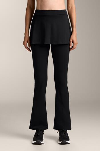 Oysho Comfortlux high rise flare trousers with skirt