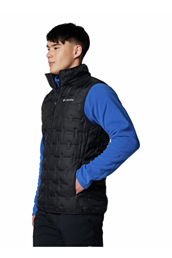 Columbia Black Delta Ridge Ii down Men's Goose down Vest 2086261010_Wo4253