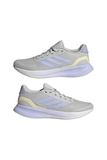 adidas Runfalcon 5 W Açık Gri Kadın Koşu & Antrenman Ayakkabısı Jı3979