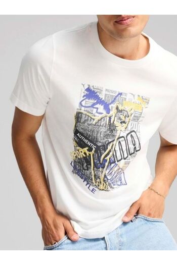 Puma Ανδρικό μπλουζάκι με λογότυπο - Graphics Photoprint, 68321302