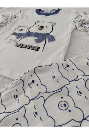 Store Sportsman Teddy Bear Boys' Pajama Set Nightgown