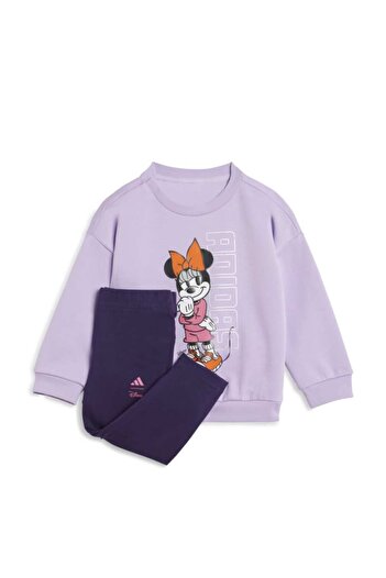 adidas Disney Minnie Mouse Baby Purple Tracksuit Set (Jl9173)
