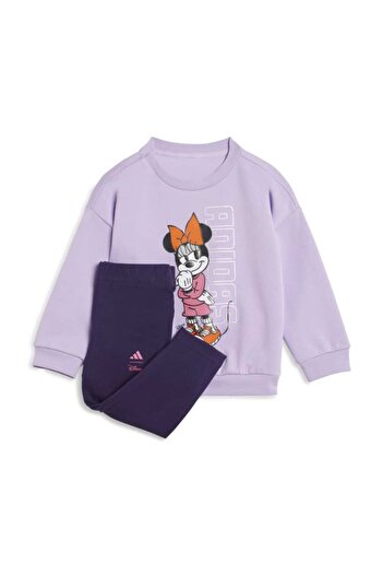 adidas Disney Minnie Mouse Baby Purple Tracksuit Set (Jl9173)