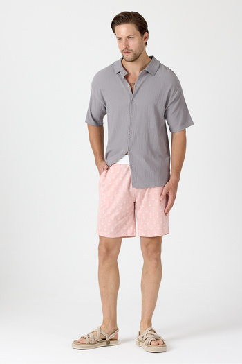 1434 Polo State Men's Relaxed Fit Shorts Pink