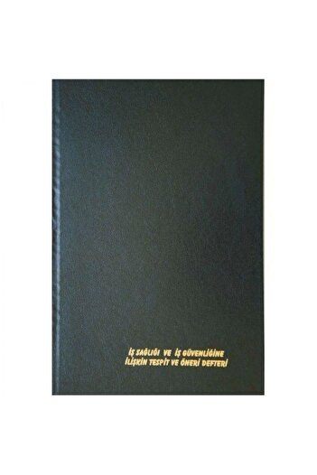 Dilman Di̇lman Work Health and Safety Detection Proposal Notebook Hardcovered[Sub_Name]