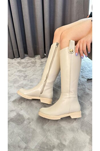 Preshley Women's Linda Daily Boots Knee-High Zippered Boots