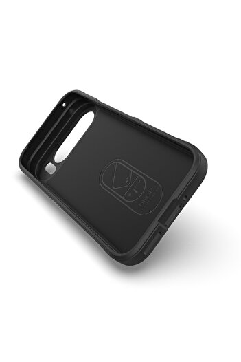 SKYDDAR INNOVATION Case for Google Pixel 9 Pro XL, Magic Shield, Silicone Mat, sticker set, Burgundy