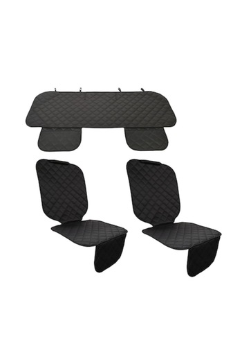 Metru Patrat Set 3 Protectii Scaune Auto, Metru Patrat, Universale, Negre