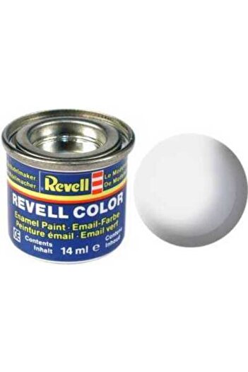 REVELL Vopsea Email Satinat Alb (RAL 9010) 14 ml –
