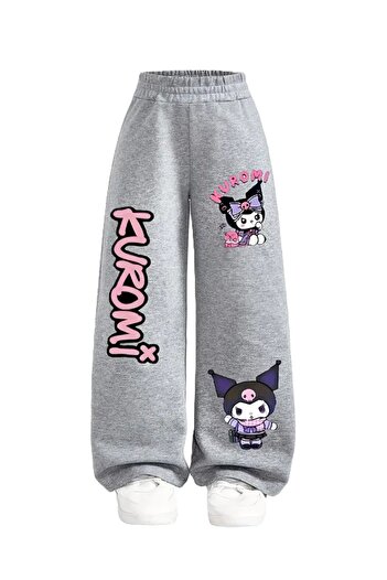 npLStore Children's Kuromi Printed Jogger Relaxed Fit Sweatpants